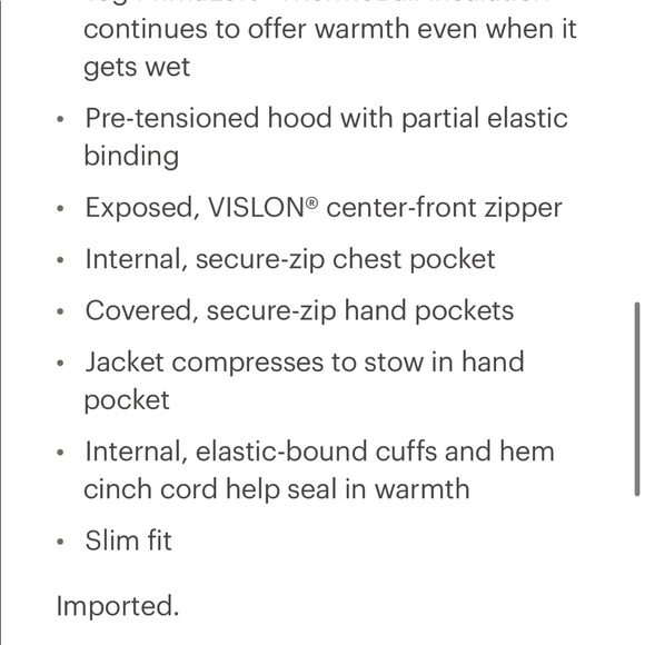 The North Face Men’s ThermoBall™ Eco Hoodie Black Hooded Jacket - Picture 15 of 16